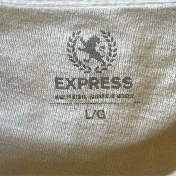 Express Paint Splatter Graphic Design T-Shirt - Picture 3 of 3